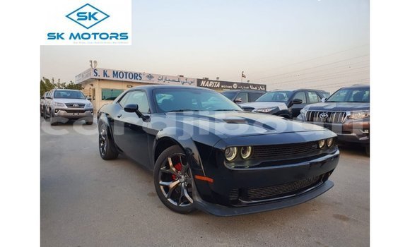 Buy Import Dodge Challenger Black Car in Import - Dubai in Ali Sabieh Region