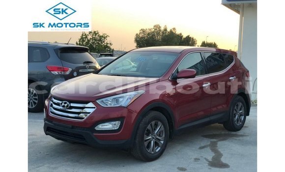 Acheter Import Voiture Hyundai Santa Fe Rouge à Import - Dubai, Ali Sabieh Region