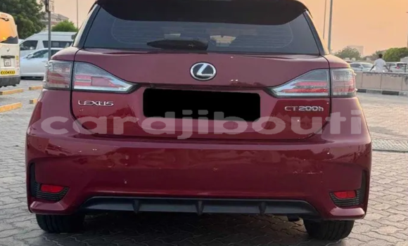 Acheter Occasion Voiture Lexus CT Rouge à Djibouti, Djibouti Region Acheter Occasion Voiture Lexus CT Rouge à Djibouti, Djibouti Region