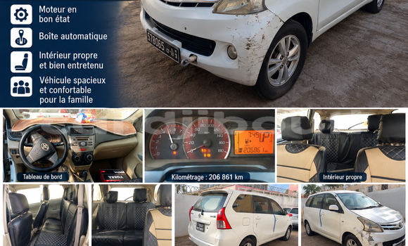 Acheter Occasion Voiture Toyota Avanza Blanc à Djibouti, Djibouti Region