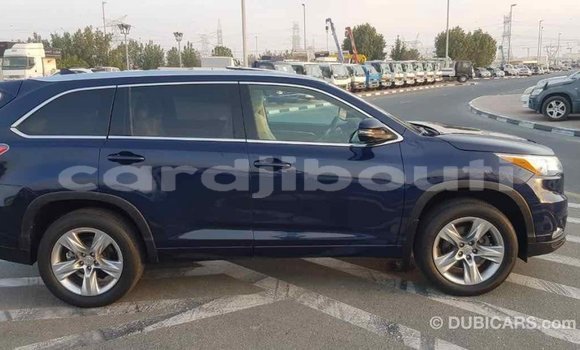 Buy Import Toyota Highlander Blue Car in Import - Dubai in Ali Sabieh Region Buy Import Toyota Highlander Blue Car in Import - Dubai in Ali Sabieh Region