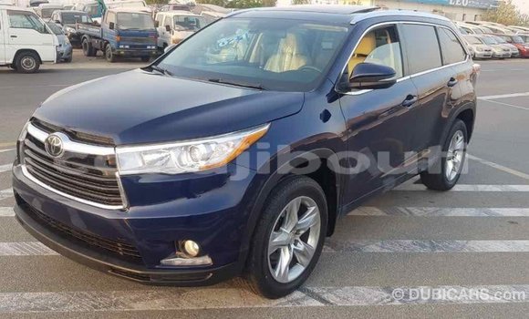 Buy Import Toyota Highlander Blue Car in Import - Dubai in Ali Sabieh Region Buy Import Toyota Highlander Blue Car in Import - Dubai in Ali Sabieh Region